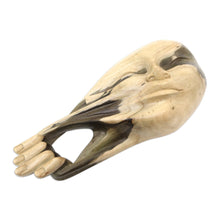 Load image into Gallery viewer, Artisan Crafted Hibiscus Wood Mask from Bali - Self-Revealing | NOVICA