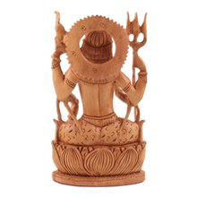 Load image into Gallery viewer, Hand Crafted Kadam Wood Sculpture - Mahadeva | NOVICA