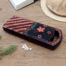 Load image into Gallery viewer, Hand-painted Wood Batik Mancala Game from Indonesia - A Passionate Leisure | NOVICA