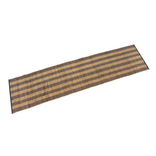 Load image into Gallery viewer, Handcrafted Cotton Blend Table Runner with Striped Pattern - Warm Stripes | NOVICA