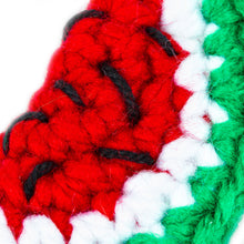 Load image into Gallery viewer, Watermelon Crocheted Charm for Handbags Handmade in Mexico - Cute Watermelon | NOVICA