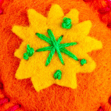 Load image into Gallery viewer, Mexican Colorful Piñata Ornament Handcrafted from Felt - Holiday Piñata | NOVICA
