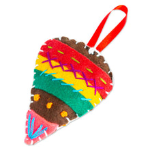 Load image into Gallery viewer, Colorful Spinning Top Ornament Handcrafted in Mexico - Spinning Colors | NOVICA