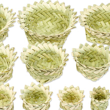 Load image into Gallery viewer, Set of 10 Handcrafted Star Natural Fiber Nesting Baskets - Convenient Stars | NOVICA
