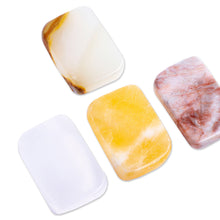 Load image into Gallery viewer, Set of 2 Geometric Reclaimed Marble Stress-Relieving Stones - Intense Relief | NOVICA