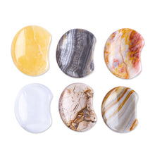 Load image into Gallery viewer, Set of 2 Stress-Relieving Stones Made from Reclaimed Marble - Serene Limbo | NOVICA