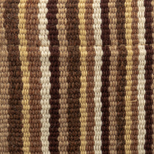 Load image into Gallery viewer, Striped Hand-Woven Cotton Coin Pouch with Snap Top Closure - Warm Winds | NOVICA