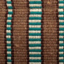 Load image into Gallery viewer, Striped Handwoven Cotton Coin Pouch with Snap Top Closure - Raining on The Desert | NOVICA