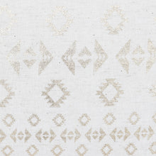 Load image into Gallery viewer, Pair of Cotton Cushion Covers with Golden Geometric Motifs - Golden Essence | NOVICA