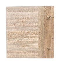 Load image into Gallery viewer, Eco-Friendly Handcrafted Tree-Themed Natural Fiber Journal - Forest Memories | NOVICA