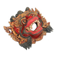 Load image into Gallery viewer, Handcrafted Acacia Wood Mask of Balinese Barong - Barong of Bali | NOVICA