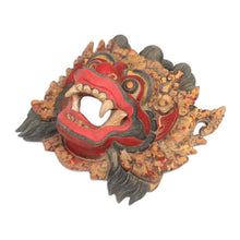 Load image into Gallery viewer, Handcrafted Acacia Wood Mask of Balinese Barong - Barong of Bali | NOVICA
