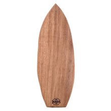 Load image into Gallery viewer, Handcrafted Whimsical Conacaste Wood Cheese Board - Delicious Waves | NOVICA