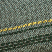 Load image into Gallery viewer, Striped Wool Cushion Cover in Green Hand-Woven in Armenia - Relaxed and Cozy | NOVICA