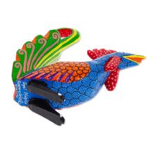 Load image into Gallery viewer, Wood Rooster Alebrije Figurine Carved and Painted by Hand - Imposing Rooster | NOVICA