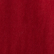 Load image into Gallery viewer, 100% Alpaca Fringed Scarf in Red Hand-Woven in Peru - Crimson Tide | NOVICA