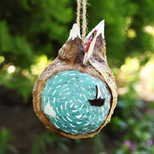 Load image into Gallery viewer, Whimsical Hand-Painted Papier Mache Ornament from Armenia - The Landscape | NOVICA