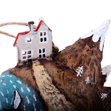 Load image into Gallery viewer, Whimsical Hand-Painted Papier Mache Ornament from Armenia - The Landscape | NOVICA