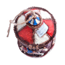 Load image into Gallery viewer, Hand-Painted Papier Mache Carousel Ornament from Armenia - Sweet Carousel | NOVICA