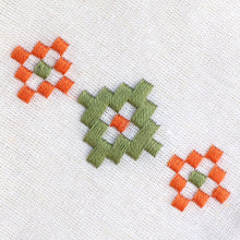 Load image into Gallery viewer, Set of 2 Embroidered Cotton Pouches from Armenia - Spring Mist | NOVICA