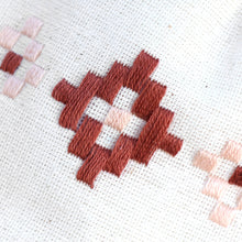 Load image into Gallery viewer, Set of 2 Embroidered Cotton Pouches from Armenia - Latte | NOVICA