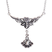 Load image into Gallery viewer, Antiqued Finish Classic Sterling Silver Pendant Necklace - Eden Blessings | NOVICA