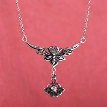 Load image into Gallery viewer, Antiqued Finish Classic Sterling Silver Pendant Necklace - Eden Blessings | NOVICA