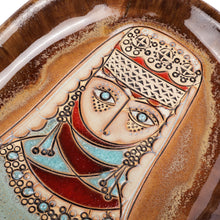 Load image into Gallery viewer, Glazed Ceramic Plaque of Armenian Goddess of Fertility - Goddess of Fertility | NOVICA