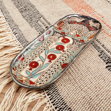 Load image into Gallery viewer, Glazed Ceramic Plaque with Armenian Pomegranate Motif - Pomegranate Splendor | NOVICA