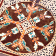 Load image into Gallery viewer, Pomegranate-Themed Traditional Ceramic and Wood Wall Art - New Beginnings | NOVICA