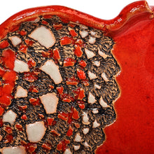 Load image into Gallery viewer, Glazed Ceramic Pomegranate Catchall in Red - Vibrant Red Pomegranate | NOVICA
