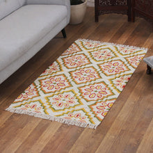 Load image into Gallery viewer, Traditional Floral Handloomed Wool Area Rug from India (3x5) - Floral Boom | NOVICA