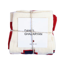 Load image into Gallery viewer, Cotton Blend Socks with Traditional Armenian Patterns - Yerevan Patterns | NOVICA