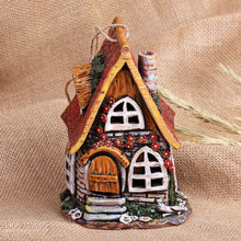 Load image into Gallery viewer, House-Themed Brown Painted Ceramic Tealight Holder - Warm Home | NOVICA