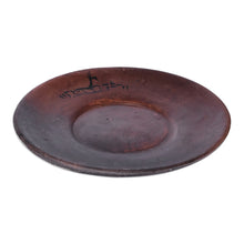 Load image into Gallery viewer, Terracotta Plate with Armenian Bezoar Goat Motif - Iconic Bezoar Goat | NOVICA