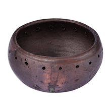 Load image into Gallery viewer, Ceramic Incense Burner with Holes Handcrafted in Armenia - Soothing Time | NOVICA