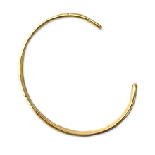 Load image into Gallery viewer, Polished Triangle-Patterned Brass Cuff Bracelet from Armenia - Dawn Triangles | NOVICA