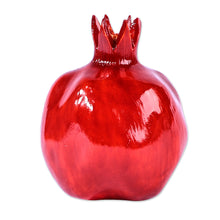 Load image into Gallery viewer, Hand-Carved Pomegranate Linden Tree Wood Figurine (Small) - Passion Icon | NOVICA