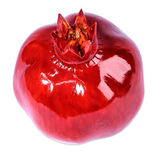 Load image into Gallery viewer, Hand-Carved Pomegranate Linden Tree Wood Figurine (Large) - Passion Icon | NOVICA