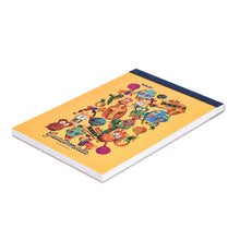 Load image into Gallery viewer, Folk Art-Themed 60-Page Paper Notepad from Guatemala - The Art in Guatemala | NOVICA