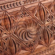 Load image into Gallery viewer, Hand-Carved Rectangular Wood Jewelry Box with Armenian Motif - Armenian Gems | NOVICA