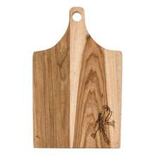 Load image into Gallery viewer, Handcrafted Laurel Wood Cutting Board with Macaw Engraving - Macaw's Delicacies | NOVICA