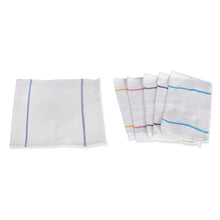 Load image into Gallery viewer, Set of 6 Woven Mini Cotton Dish Towels with Colorful Stripes - Joyful Flavors | NOVICA