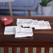 Load image into Gallery viewer, Set of 6 Woven Mini Cotton Dish Towels with Colorful Stripes - Joyful Flavors | NOVICA