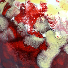 Load image into Gallery viewer, Hand-Painted Red and White Ceramic Pomegranate Figurine - Commitment Charm | NOVICA