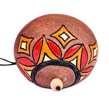 Load image into Gallery viewer, Traditional Starry Ceramic Daghdghan Wall Accent - Starry Daghdghan | NOVICA