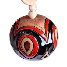 Load image into Gallery viewer, Traditional Patterned Painted Ceramic Daghdghan Wall Accent - Regal Daghdghan | NOVICA