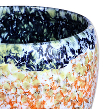 Load image into Gallery viewer, Handcrafted Modern Warm-Toned Ceramic Bowl Vase - Intense Action | NOVICA