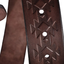 Load image into Gallery viewer, Men's Handcrafted Classic Dark Brown 100% Leather Belt - Gallant Icon | NOVICA