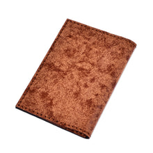 Load image into Gallery viewer, Inspirational Brown 100% Suede Passport Holder from Armenia - Traveler's Advice | NOVICA
